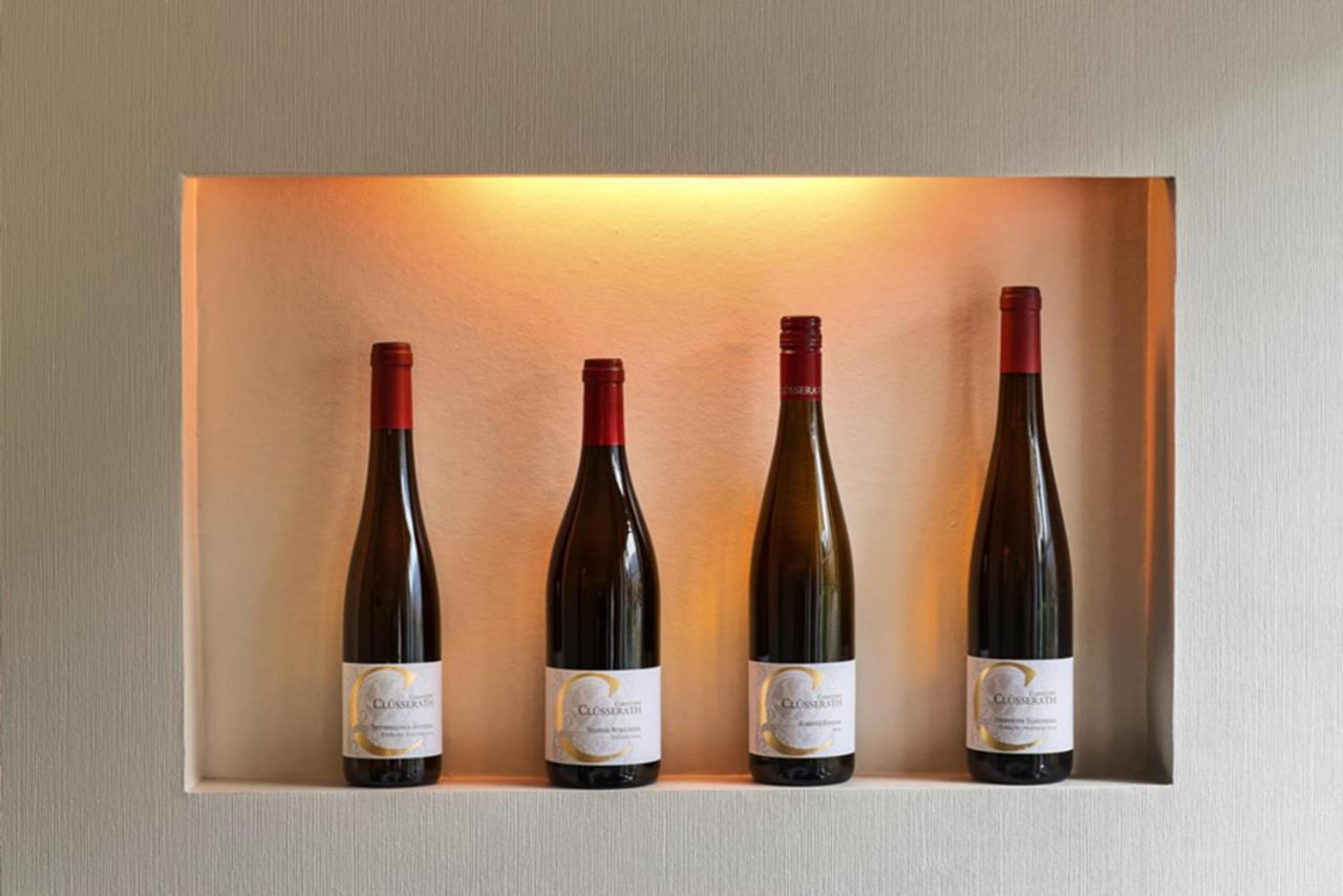 Weingut & Gaestehaus Christoph Cluesserath Trittenheim Bagian luar foto